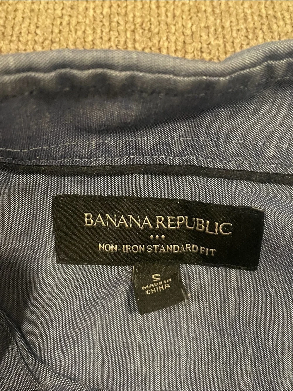 Banana Republic Light Blue Long-Sleeve Dress Shirt